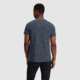 Outdoor Research OR Advocate Stripe T-Shirt, Naval Blue/Verdant, Large, 3002232621008