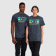 Outdoor Research OR Advocate Stripe T-Shirt, Naval Blue/Verdant, Large, 3002232621008
