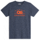 Outdoor Research OR Advocate T-Shirt, Naval Blue/Spice, Large, 2800422618008