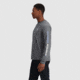 Outdoor Research OR Lockup Chest Logo Long Sleeve Tee, Charcoal/Topaz, Extra Large, 3002252625009