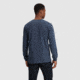 Outdoor Research OR Lockup Chest Logo Long Sleeve Tee, Naval Blue/Sulphur, Extra Large, 3002252416009