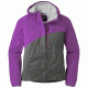 Outdoor Research Panorama Point Jacket, Women's, Ultraviolet/Charcoal herringbone, XL 264428-ultrv/chr hrb-XL
