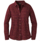 Outdoor Research Pilchuck Long Sleeve Shirt - Womens, Garnet, Extra Small, 2681471295005