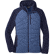 Outdoor Research Refuge Hybrid Hooded Jacket - Womens, Chambray/Twilight, Medium, 2691981790007