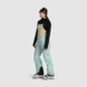 Outdoor Research Skytour AscentShell Bibs - Womens, Sage/Pro Khaki, Large, 2832082613008