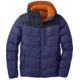 Outdoor Research Transcendent Down Hoodie - Mens, Twilight/Ink, Small, 2680841917006