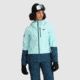 Outdoor Research Tungsten II Jacket - Womens, Calcite/Harbor, Extra Small, 3005912600005