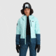Outdoor Research Tungsten II Jacket - Womens, Calcite/Harbor, Extra Small, 3005912600005