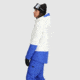 Outdoor Research Tungsten II Jacket - Womens, Snow/Ultramarine, Extra Large, 3005912561009