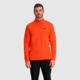 Outdoor Research Vigor Grid Fleece Half Zip - Mens, Spice, Large, 3005012448008