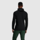 Outdoor Research Vigor Grid Fleece Pullover Hoodie - Mens, Black, Large, 3005020001008