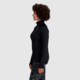 Outdoor Research Vigor Grid Fleece Quarter Zip - Womens, Black, Extra Small, 3005230001005
