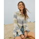 Outerknown Blanket Shirt - Women's, Cool Water Sonoran Stripe, Extra Small, 2310086-CWS-XX-XS