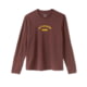 Outerknown Journey Fish L/S Tee - Men's, Dark Roast, Small, 12154316-DRK-XX-S