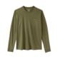 Outerknown Journey Fish L/S Tee - Men's, Olive Night, Small, 12154316-OLN-XX-S
