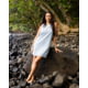 Outerknown The Sundown Dress - Women's, Blue Haze, Extra Small, 2110185-BHZ-XX-XS