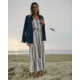 Outerknown Windswept Gauze Tank - Women's, Salt Mariner Stripe, Extra Small, 2330006-SPE-XX-XS