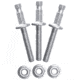 Outright Hunting Products MorphPro QuickConnect Bolt, Gray, Pack of 3, MP0011