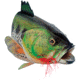Outside Inside Large Mouth Bass Birdhouse 99806