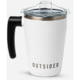 Outsider The AM Travel Mug, 17oz, White, COF-0011-U-WH-17-4