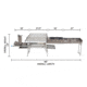 Overland Vehicle Systems Komodo Camp Kitchen, Dual Grill, Skillet, Folding Shelves, Rocket Tower, 30100001