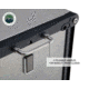 Overland Vehicle Systems Komodo Camp Kitchen, Dual Grill, Skillet, Folding Shelves, Rocket Tower, 30100001