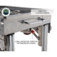 Overland Vehicle Systems Komodo Camp Kitchen, Dual Grill, Skillet, Folding Shelves, Rocket Tower, 30100001