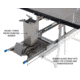 Overland Vehicle Systems Komodo Camp Kitchen, Dual Grill, Skillet, Folding Shelves, Rocket Tower, 30100001