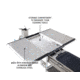 Overland Vehicle Systems Komodo Camp Kitchen, Dual Grill, Skillet, Folding Shelves, Rocket Tower, 30100001