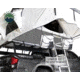 Overland Vehicle Systems Nomadic Extended 3 Person Roof Top Tent w/Annex, Rain Fly Black Cover Arctic, Dark Gray/White, 18031926