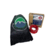 Overland Vehicle Systems Recovery Ring 2.5in 10 lb with Storage Bag, Red, 19240005