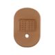 Overwatch Precision OP Basepad for OEM Glock Mags, Doublestack 9mm/357SIG/40 S&amp;W, +0 Round, FDE, 2230F