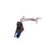 Overwatch Precision DAT V2 Trigger for Glock 36, Flat, Type III Hard Anodized, Black/Blue, 29227