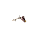 Overwatch Precision DAT Trigger for .45 ACP, 10mm Auto, Black Cherry Shoe/Burned Gold Safety, 26245