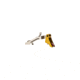 Overwatch Precision DAT Trigger for .45 ACP, 10mm Auto, Burned Gold Shoe/Black Cherry Safety, 26254