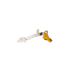 Overwatch Precision DAT Trigger for .45 ACP, 10mm Auto, Burned Gold Shoe/Black Cherry Safety, 26254