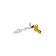 Overwatch Precision DAT Trigger for .45 ACP, 10mm Auto, Burned Gold Shoe/Black Safety, 26252
