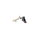 Overwatch Precision DAT Trigger for .45 ACP, 10mm Auto, Midnight Blue Shoe/Bright Red Safety, 26236