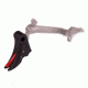 Overwatch Precision Falx Trigger for Glock 36, Flat, Hard Coat Anodized, Black/Red, 29526