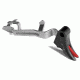 Overwatch Precision Falx Trigger for .45 ACP, 10mm Auto, Flat, Hard Coat Anodized, Black/Red, 26526