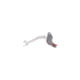 Overwatch Precision Falx Trigger for Smith and Wesson, Curved, NP3, Gun Metal Gray/Red, 44596