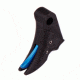 Overwatch Precision Falx Trigger Shoe Only, Black Shoe, Blue Safety, 20527