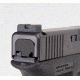Overwatch Precision HAVE BLUE Rear Sight, Plain Black, 0.231 in Tall, 0.130 in Wide Square Bottom Notch, All 9mm/.40 S&amp;W/.357 Sig Glocks except G43, 21201