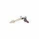 Overwatch Precision TAC Trigger for .45 ACP, 10mm Auto, Gunmetal Gray Shoe/Bright Red Safety, 26396