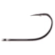 Owner Hooks AKI Hook with Cutting Point, Forged Shank, Reversed Bend, Straight Eye, Black Chrome, Size 7/0, 17 Per Pack, 5370-171