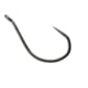 Owner Hooks Barbless No Escape Octopus Hook, Needle Point Forged Shank, V Bend, All Purpose, Up Eye, Black Chrome, Size 4, 9 Per Pack, 4106-071