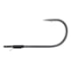 Owner Hooks Jungle Flipping Hook, Needle Point, Heavy Wire Closed Eye, Silky Gray, Size 5/0, 4 Per Pack, 4100-156