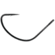Owner Hooks K-Hook, Needle Point, Extra Wide Gap, Kahle Straight Eye, Black Chrome, Size 2/0, 6 Per Pack, 5173-121