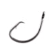 Owner Hooks Mutu Circle Hook, Forged/Hangnail Point, 2X Strong, Black Chrome, Size 1, 7 Per Pack, 5163-101