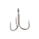 Owner Hooks Stinger-36 Treble Hook, Needle Point, Round Bend/Wide Gap, Black Chrome, Size 16, 8 Per Pack, 5636-941